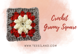How to make a crochet granny square! Pattern for beginners.