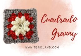 ¡Cómo hacer un cuadrado 'granny' a crochet! Patrón para principiantes.