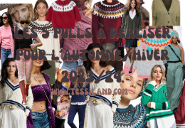 Les 5 pulls à réaliser pour l'automne/hiver.