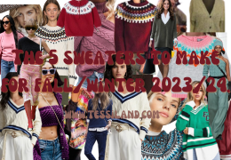 The 5 sweaters to make for fall/winter.