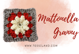 Come realizzare una mattonella granny a uncinetto! Schema per principianti.