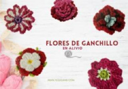 Flores en Relieve a Crochet: La Tendencia Creativa que Calienta el Invierno 2024.